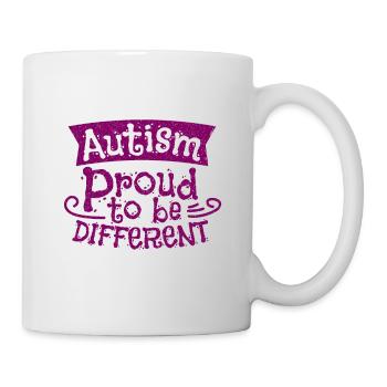 Autismus - Tasse - Weiß - Rechts
