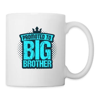Großer Bruder - Tasse - Weiß - Rechts