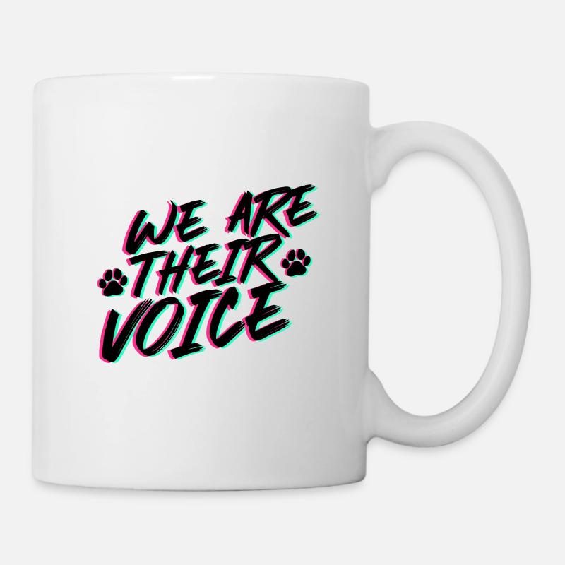 Protection des animaux chiens - Mug blanc - blanc