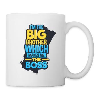 Grand frère - Mug blanc - blanc - Droite