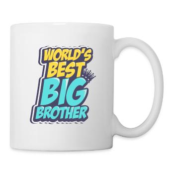 Bester Großer Bruder - Tasse - Weiß - Rechts
