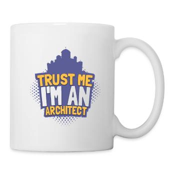 architecte - Mug blanc - blanc - Droite