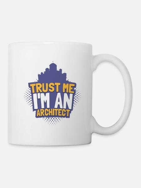 architecte - Mug blanc - blanc