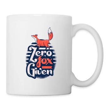 Fuchs - Tasse - Weiß - Rechts