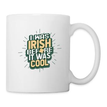 St. Patricks Day Irish - Tasse - Weiß - Rechts
