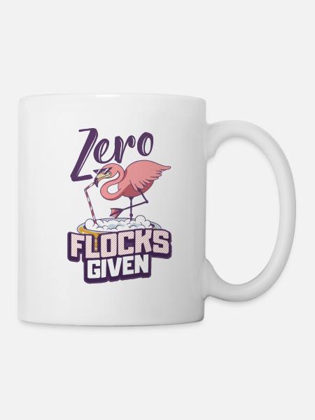 Flamingo - Tasse - Weiß