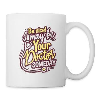 Étudiant en médecine - Mug blanc - blanc - Droite