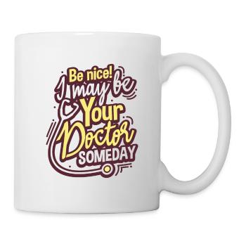 Étudiant en médecine - Mug blanc - blanc - Droite