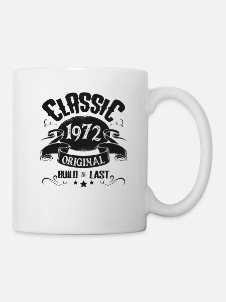 Année de naissance 1972 - Mug blanc - blanc