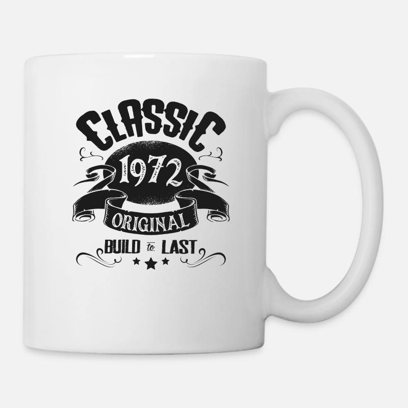 Geburtstag Geburtsjahr 1972 - Tasse - Weiß