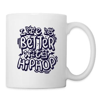 Hip hop - Mug blanc - blanc - Droite