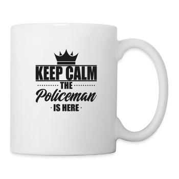 Officier de police - Mug blanc - blanc - Droite