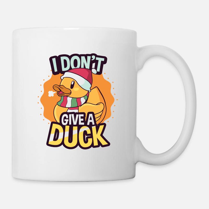 rubber duck - Mug - white