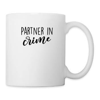 Partner in Crime - Tasse - Weiß - Rechts