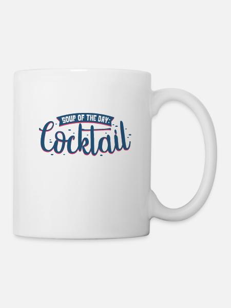 Cocktail - Tasse - Weiß