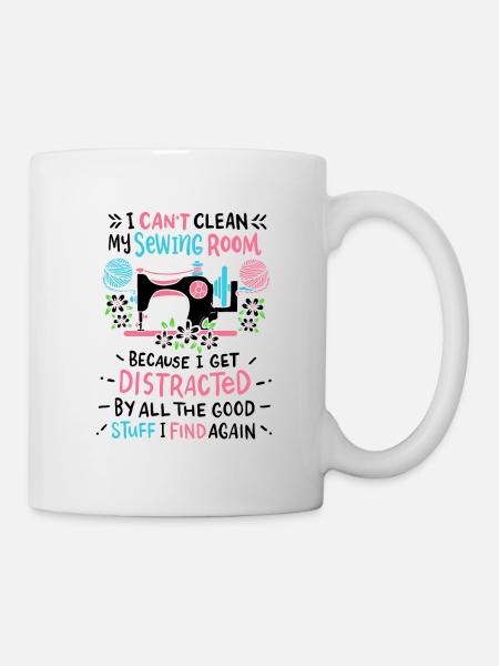 Couture - Mug blanc - blanc