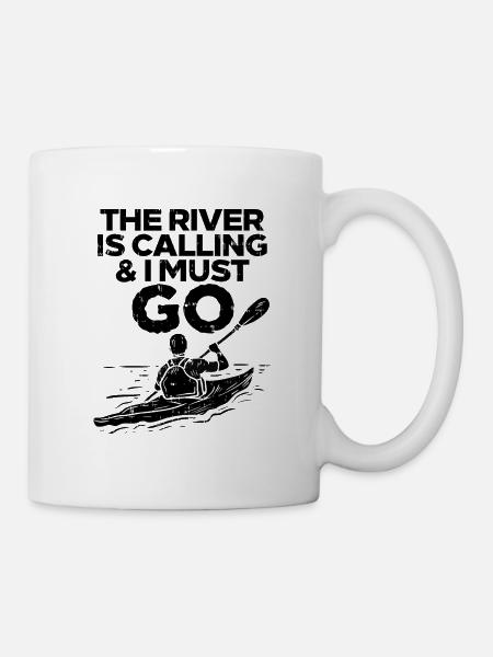 Kayaking Kayak - Mug - white