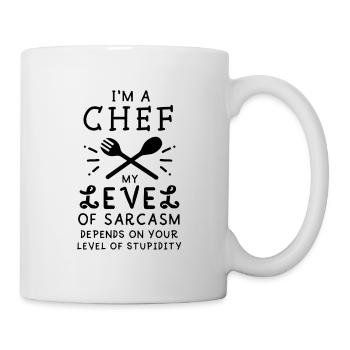 Küche Koch Spruch Geschenk - Tasse - Weiß - Rechts