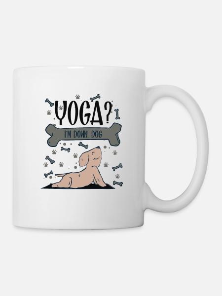 Yoga - Mug blanc - blanc