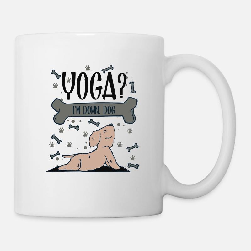 Yoga - Mug blanc - blanc