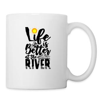 Kayaking Kayak - Mug - white - Right