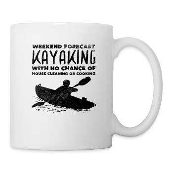 Kayaking Kayak Paddling - Mug - white - Right