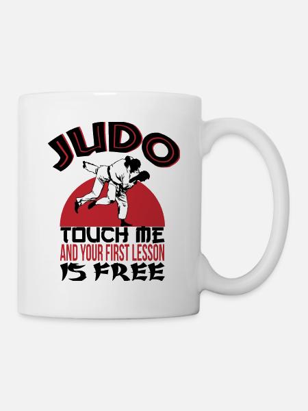 Judo Leçon - Mug blanc - blanc