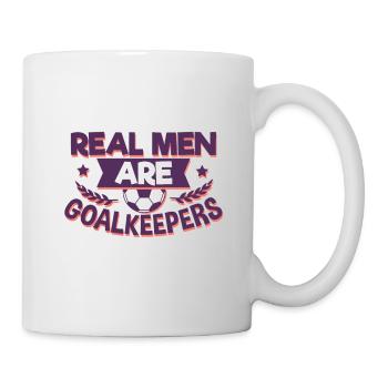 Football gardien - Mug blanc - blanc - Droite