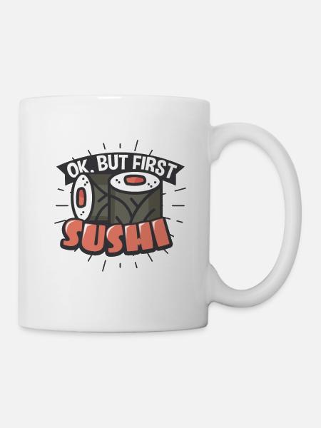 Sushi - Mug blanc - blanc