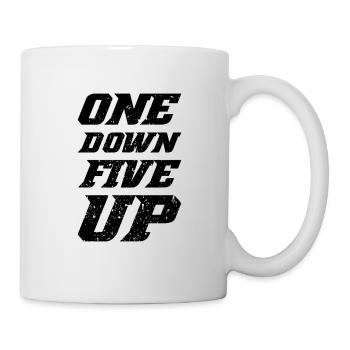 One Down Five Up - Mug - white - Right