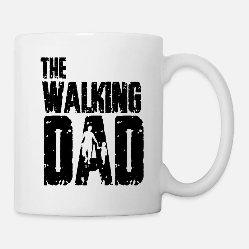 The walking dad - Mug blanc - blanc