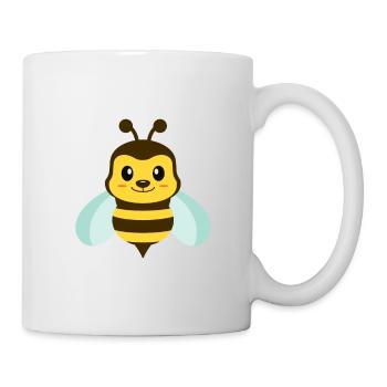 Hummel Biene - Tasse - Weiß - Rechts