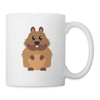 Biber - Tasse - Weiß - Rechts