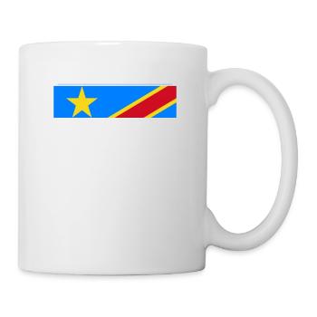 Die Demokratische Republik Kongo - Tasse - Weiß - Rechts