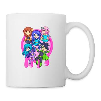 Superhero Pink Slime Krew - Mug - white - Right