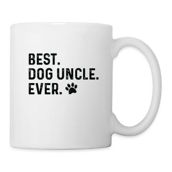dog uncle , Best Dog Uncle Ever, dog lover , Fur U - Mug - white - Right