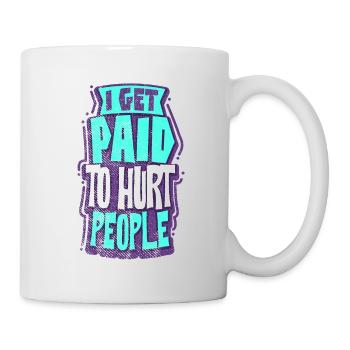 Physiotherapeut - Tasse - Weiß - Rechts