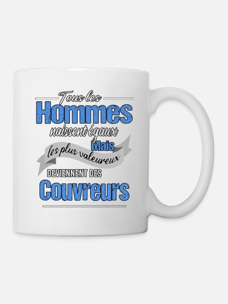 couvreur - Mug blanc - blanc