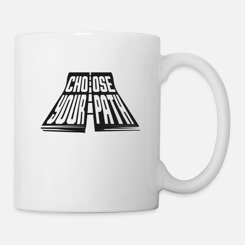 Citation de motivation - Mug blanc - blanc