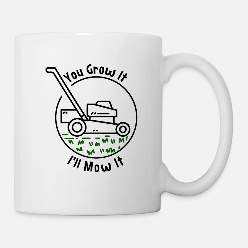Lawn Mower Lawn Care Gift - Mug - white