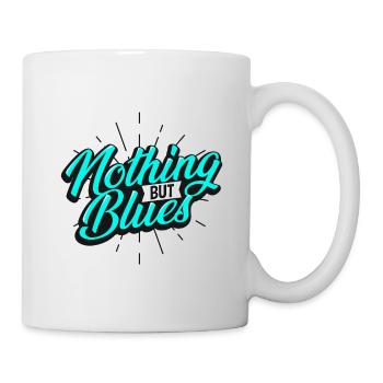 Blues Musik - Tasse - Weiß - Rechts