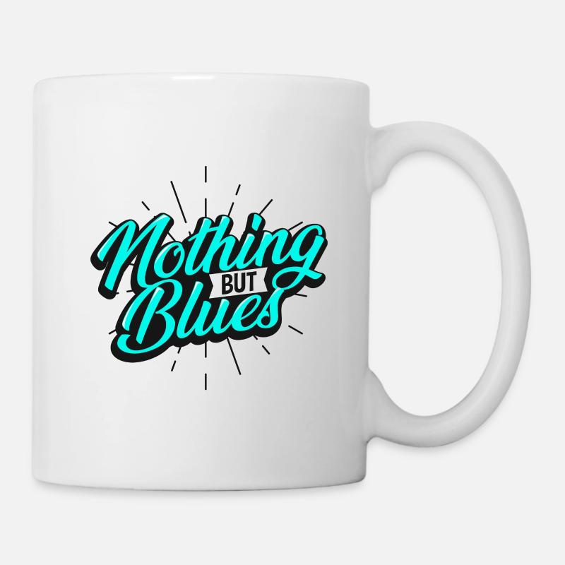 Musique blues - Mug blanc - blanc