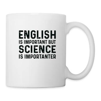 cadeau drôle de professeur de sciences, école maternelle, - Mug blanc - blanc - Droite