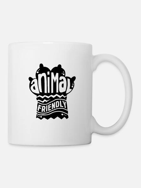 Tierfreund - Tasse - Weiß
