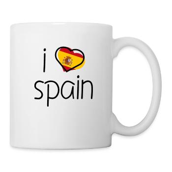 I love Spain - Mug - white - Right