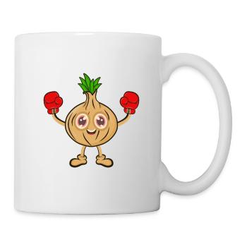 Onion Boxer Boxing Martial Arts - Mug - white - Right