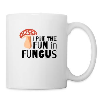 CHAMPIGNONS: Fun In Fungus - Mug blanc - blanc - Droite