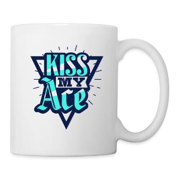 Joueur de tennis tennis - Mug blanc - blanc - Droite