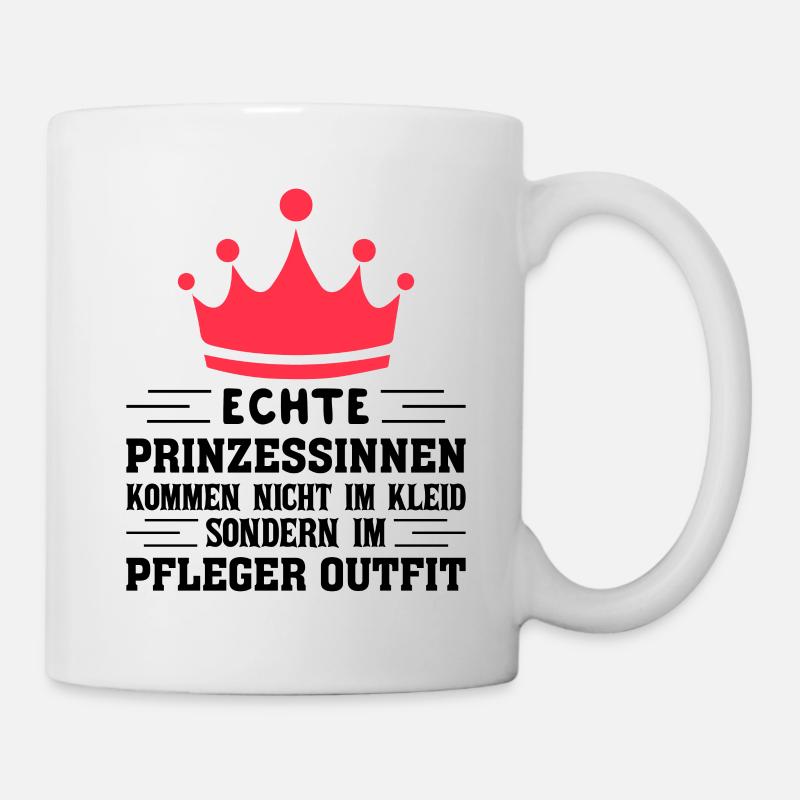 Altenpflegerin Altenpfleger Pfleger Pflegehelfer - Tasse - Weiß