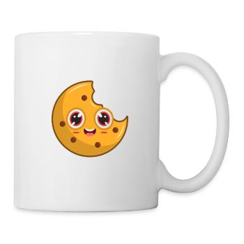 Cookie Keks - Tasse - Weiß - Rechts